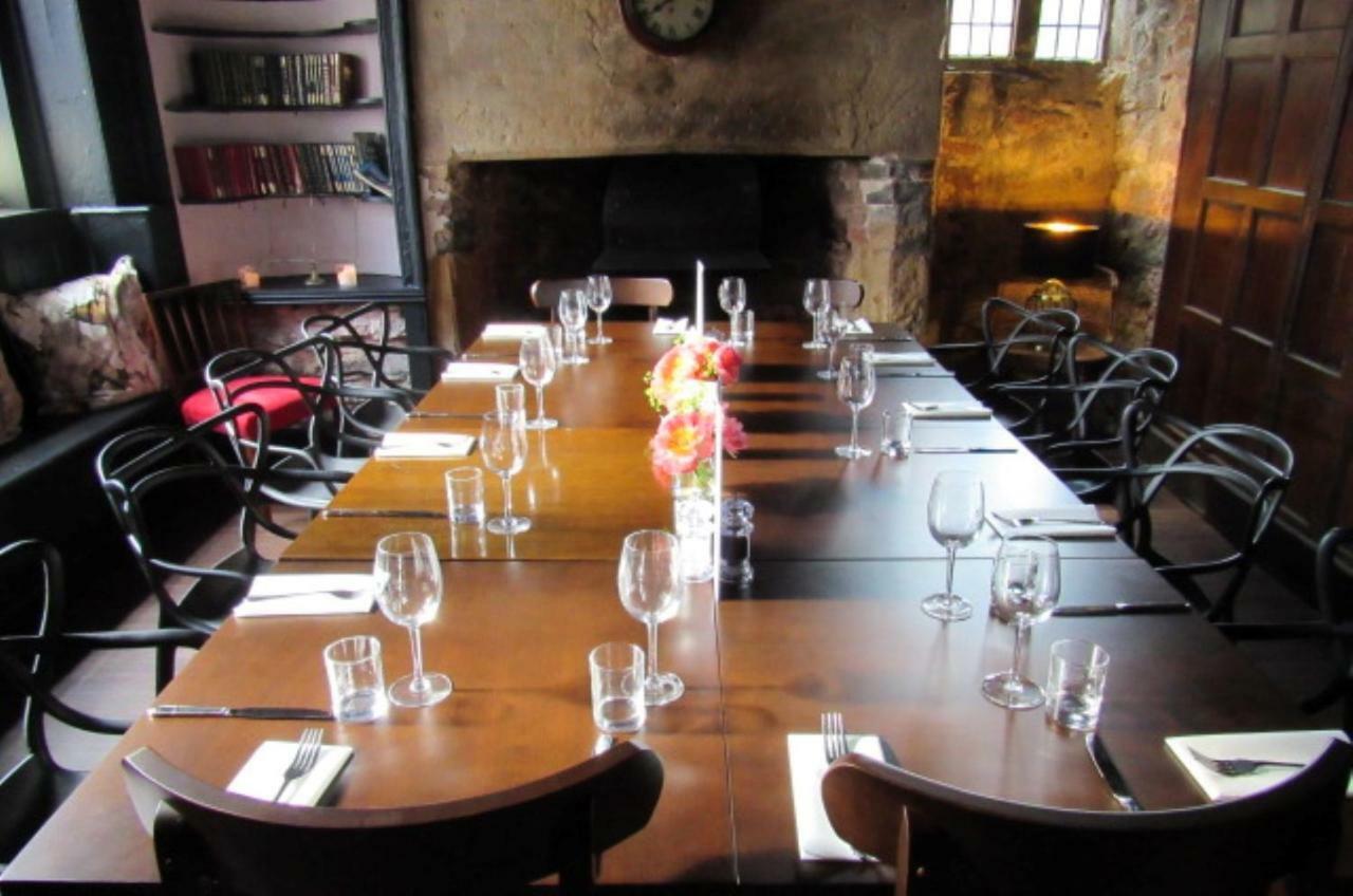 The Old Vicarage Hotel & Restaurant Bridgwater Dış mekan fotoğraf The dining room at the restaurant